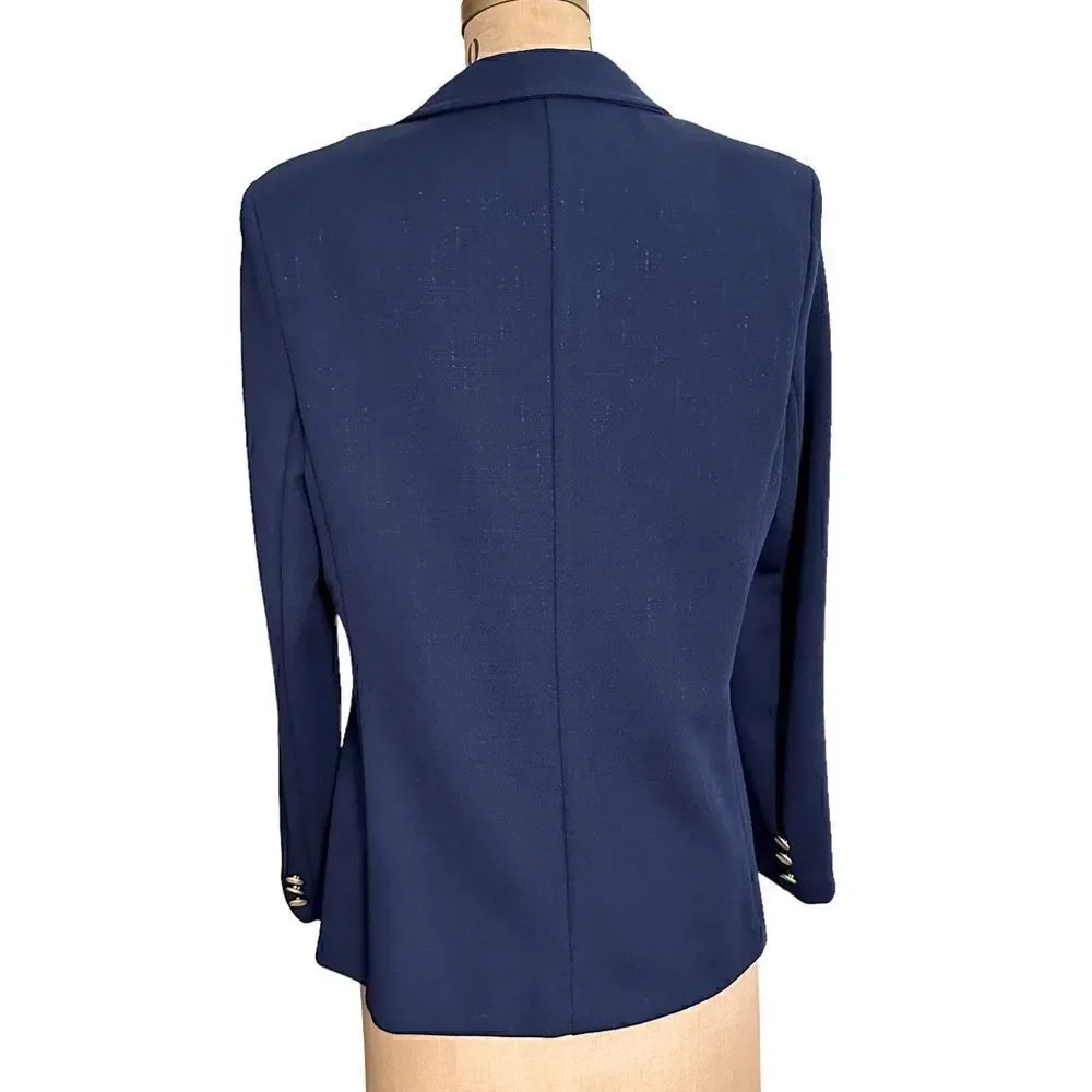 Vintage 80s Cape Cod Match Mates Blue Pants Suit - Picture 3 of 15